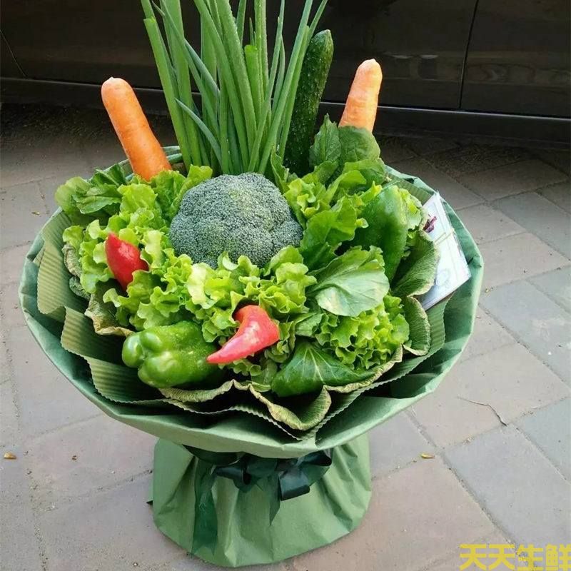 節(jié)日送花選擇蔬菜花，經(jīng)濟實惠的浪漫(圖1)